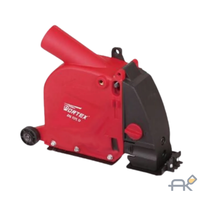 Кожух вытяжной для УШМ DS 125 D WORTEX (диск 125 мм. для реза бетона. использование с 2 дисками) (DS125D0018)